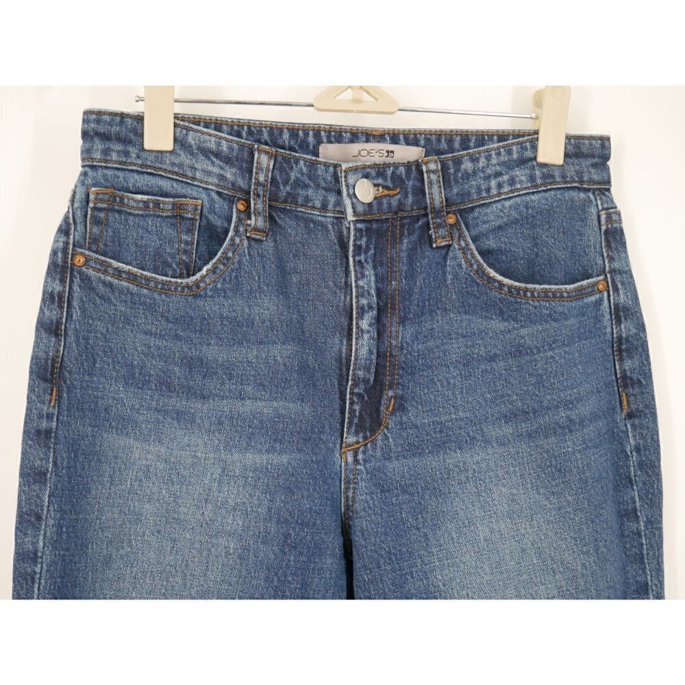 NWOT Joe's Jeans High Rise Straight Leg Ankle Fray Jeans in Paula Wash Blue 27 - Picture 4 of 7